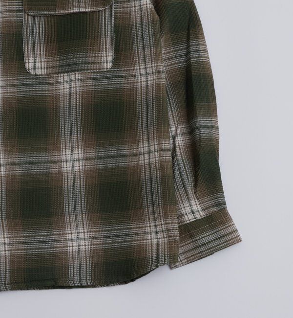  「KOOKYNワッフルチェックシャツ」|シャツ・ブラウス|