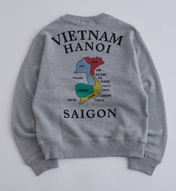  「Sourcream虎刺繍ベトナムグラフィックスウェット」|Tシャツ・カットソー|