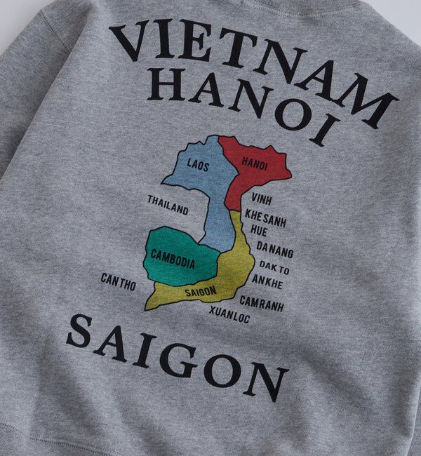  「Sourcream虎刺繍ベトナムグラフィックスウェット」|Tシャツ・カットソー|