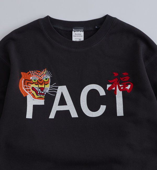  「Sourcream虎刺繍ベトナムグラフィックスウェット」|Tシャツ・カットソー|