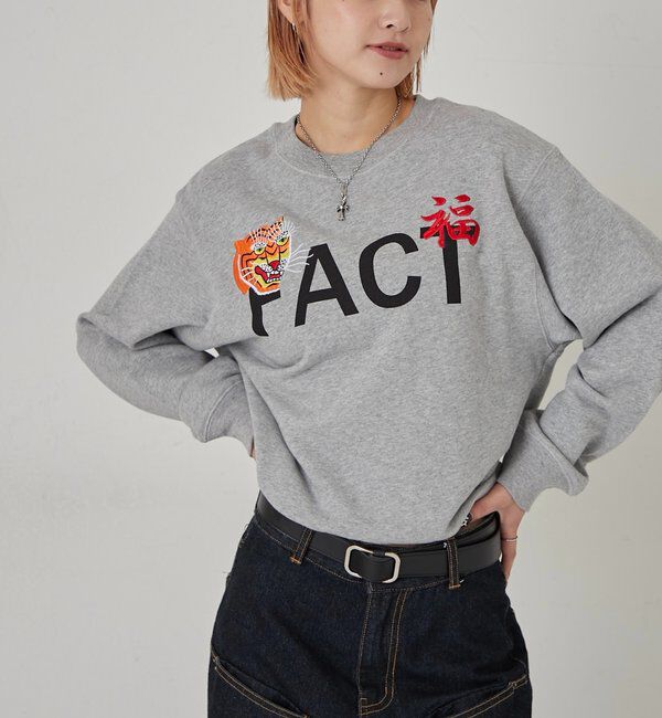  「Sourcream虎刺繍ベトナムグラフィックスウェット」|Tシャツ・カットソー|