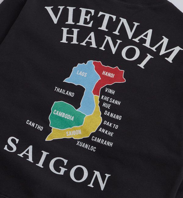  「Sourcream虎刺繍ベトナムグラフィックスウェット」|Tシャツ・カットソー|