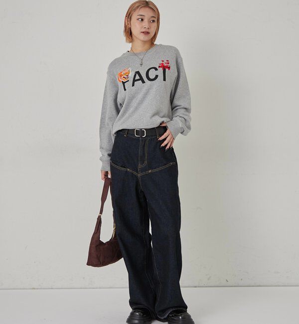  「Sourcream虎刺繍ベトナムグラフィックスウェット」|Tシャツ・カットソー|