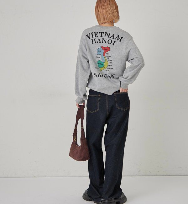 「Sourcream虎刺繍ベトナムグラフィックスウェット」|Tシャツ・カットソー|
