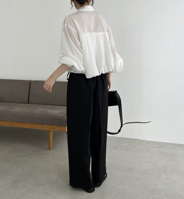  「【夏の羽織りにおすすめ】バルーンパフシャツ」|シャツ・ブラウス|