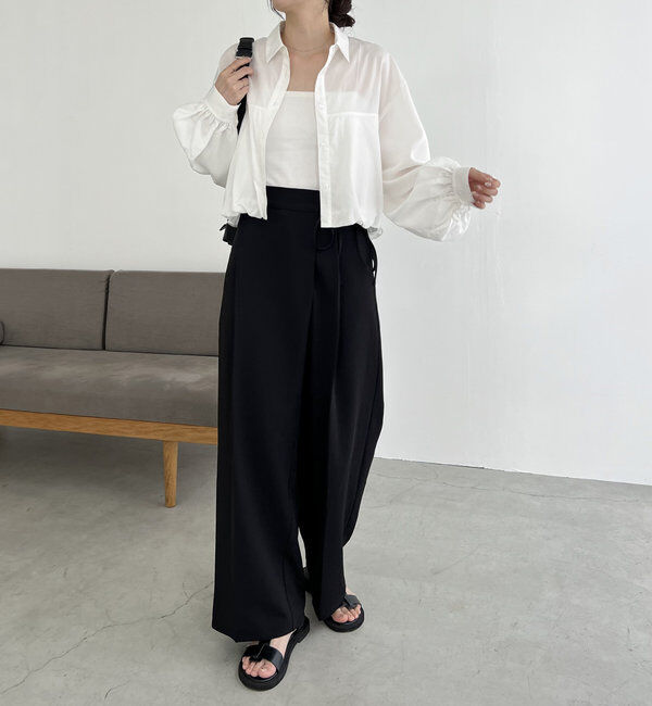  「【夏の羽織りにおすすめ】バルーンパフシャツ」|シャツ・ブラウス|