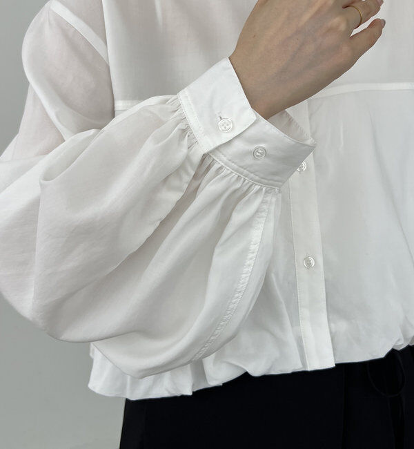  「【夏の羽織りにおすすめ】バルーンパフシャツ」|シャツ・ブラウス|
