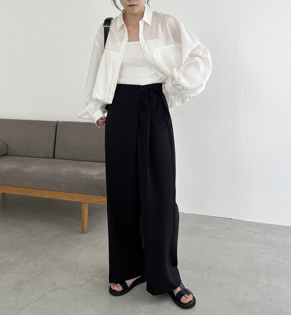  「【夏の羽織りにおすすめ】バルーンパフシャツ」|シャツ・ブラウス|