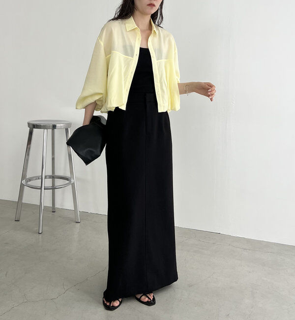  「【夏の羽織りにおすすめ】バルーンパフシャツ」|シャツ・ブラウス|