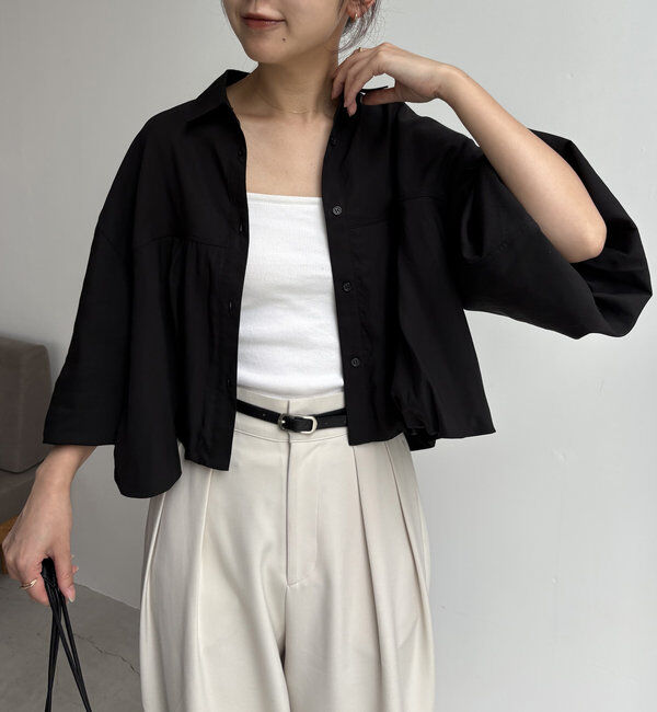  「【夏の羽織りにおすすめ】バルーンパフシャツ」|シャツ・ブラウス|