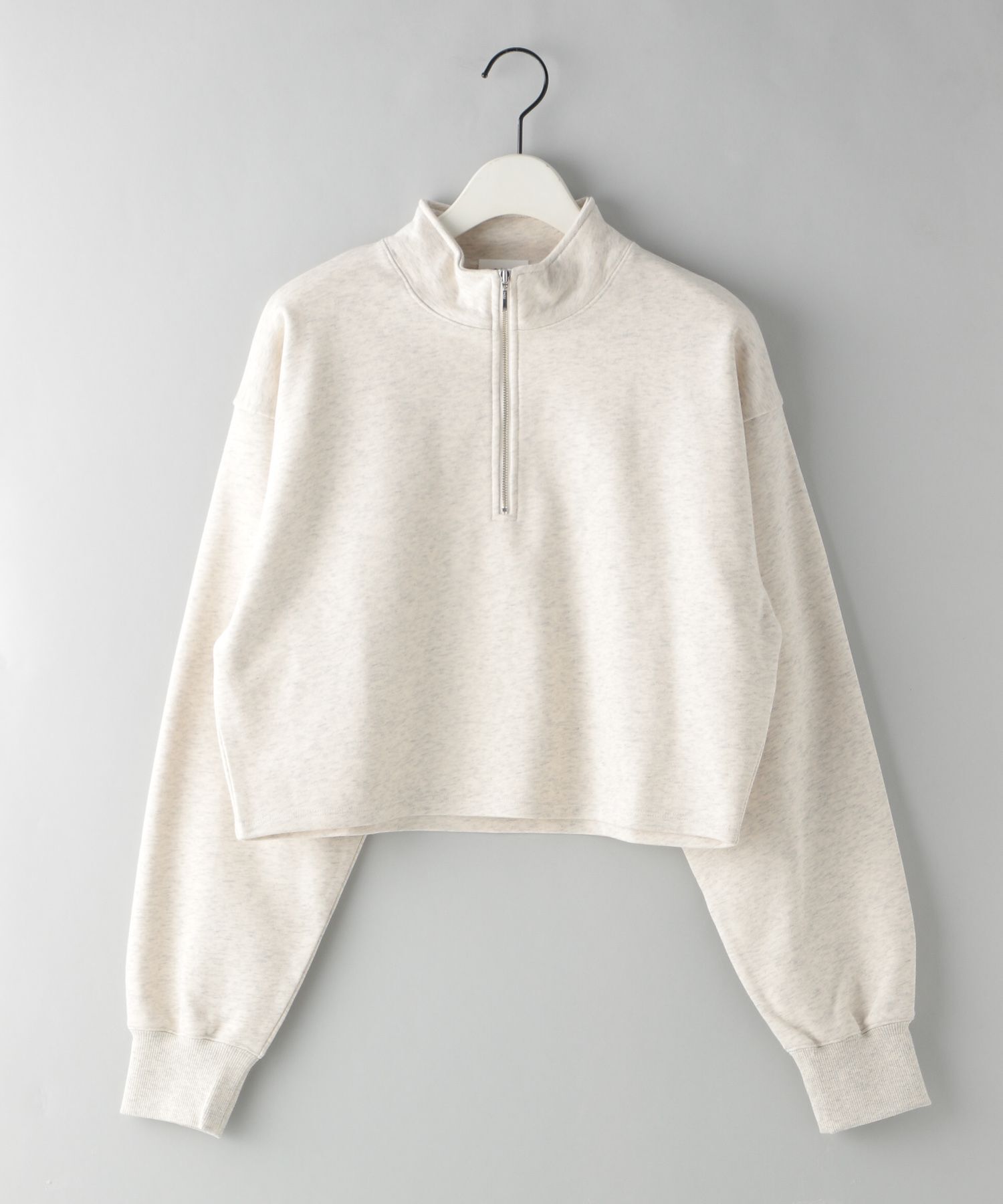 A part by 「【e/rm】othelloショートウラケスウェット」|スウェット・ジャージ|ライトグレー