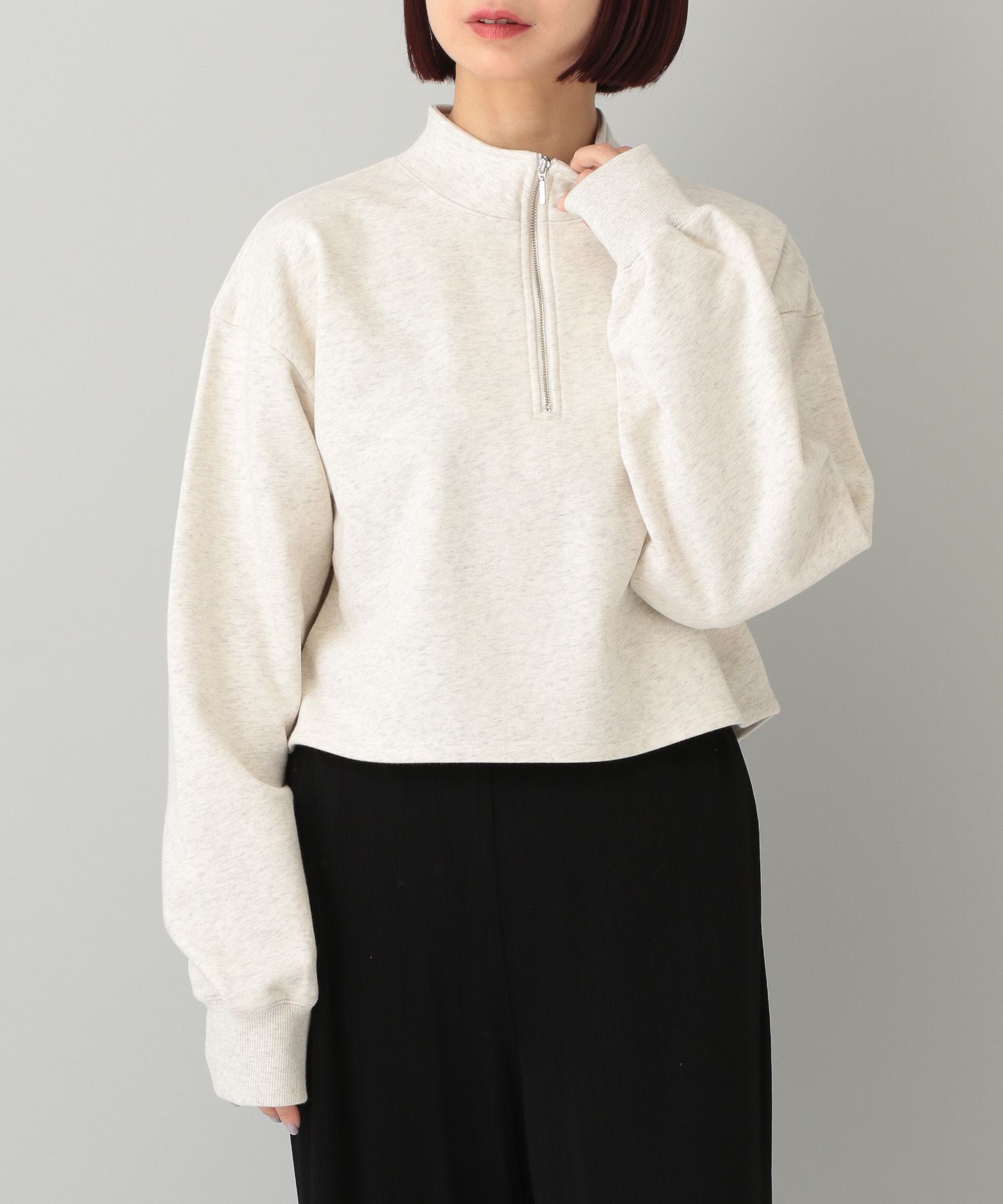 A part by 「【e/rm】othelloショートウラケスウェット」|スウェット・ジャージ|