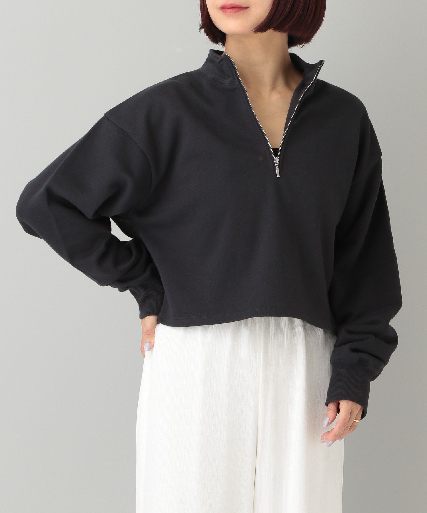 A part by 「【e/rm】othelloショートウラケスウェット」|スウェット・ジャージ|