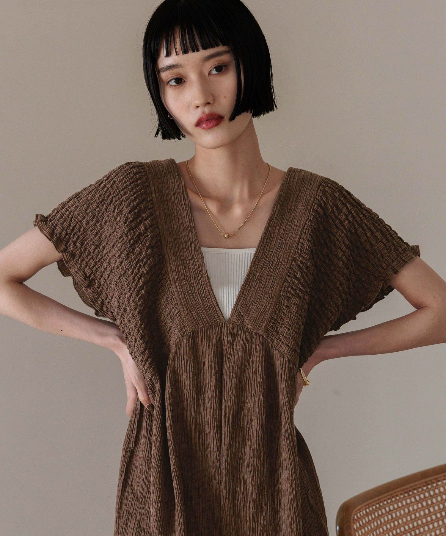 LOWRYS FARM「ヨウリュウシャーリングサロペット」|ワンピース|