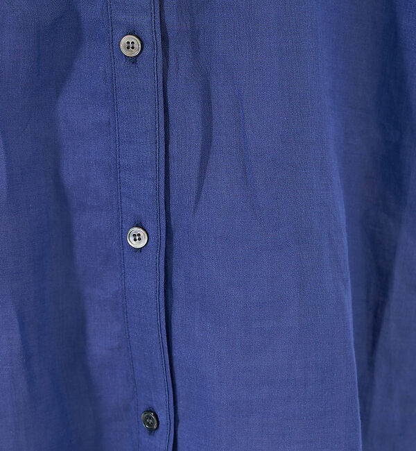 collex「【WEB限定】リネンギャザーブラウス」|シャツ・ブラウス|