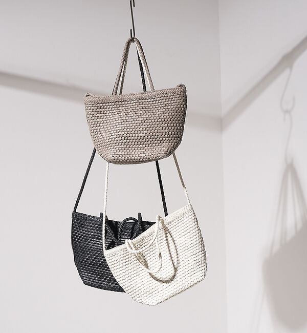 collex「レザーメッシュ2WAYトートバッグ」|トートバッグ|