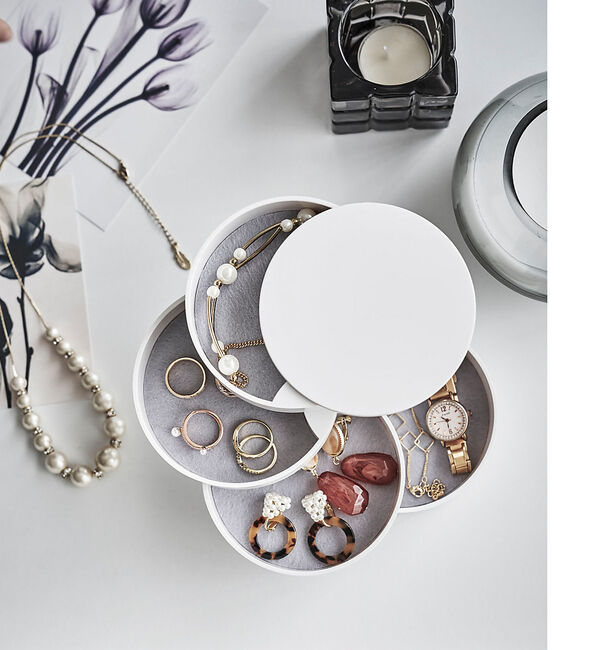 collex「【tower】 アクセサリートレー4段 回転式」|その他|