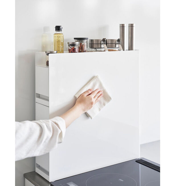 collex「【tower/タワー】 隠せる調味料ラック2段」|食器・キッチングッズ|