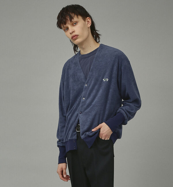 ABAHOUSE「【PENNEY'S】ペニーズ キツネ/ペニーズ フォックス/THE FOX ワッ」|カーディガン|ネイビー