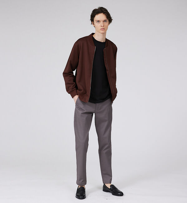 ABAHOUSE「エレガント スウェット ブルゾン」|ブルゾン・スタジャン|