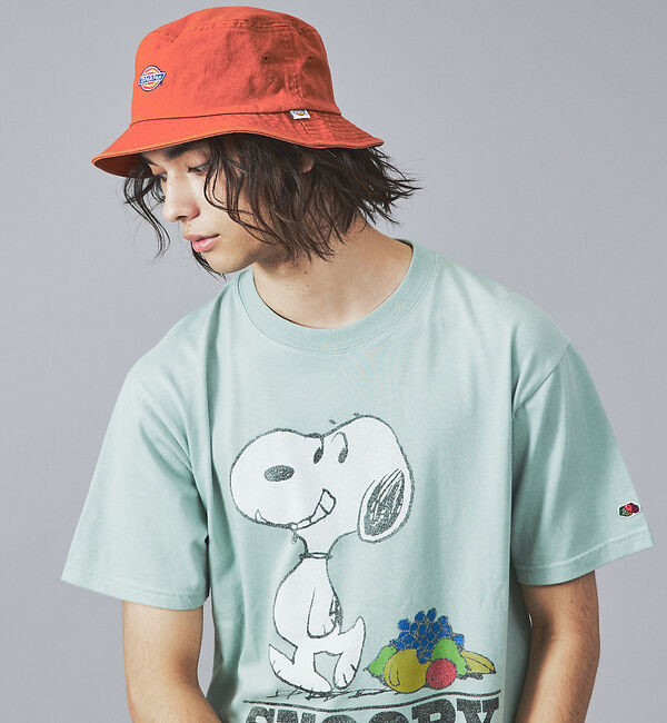 ABAHOUSE「【DICKIES/ディッキーズ】ICON BUCKET HAT/アイコンロゴバケ」|その他|テラコッタ