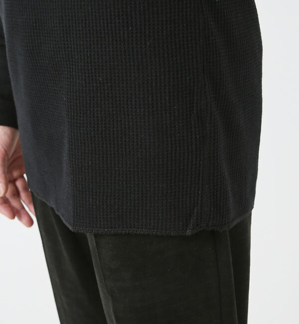 ABAHOUSE「【JEMORGAN/ジェーイーモーガン】ワッフル クルーネック ロングスリーブ」|Tシャツ・カットソー|