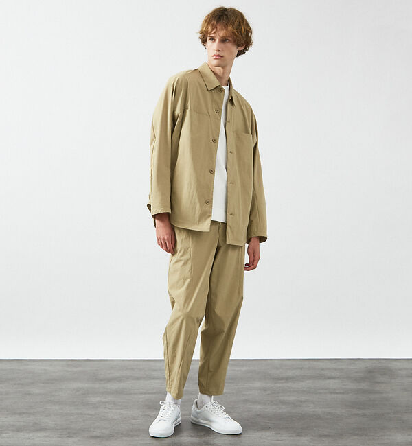 ABAHOUSE「【セットアップ対応】TUCK＆DARTS シャツブルゾン / ドルマンスリーブ」|シャツ・ブラウス|