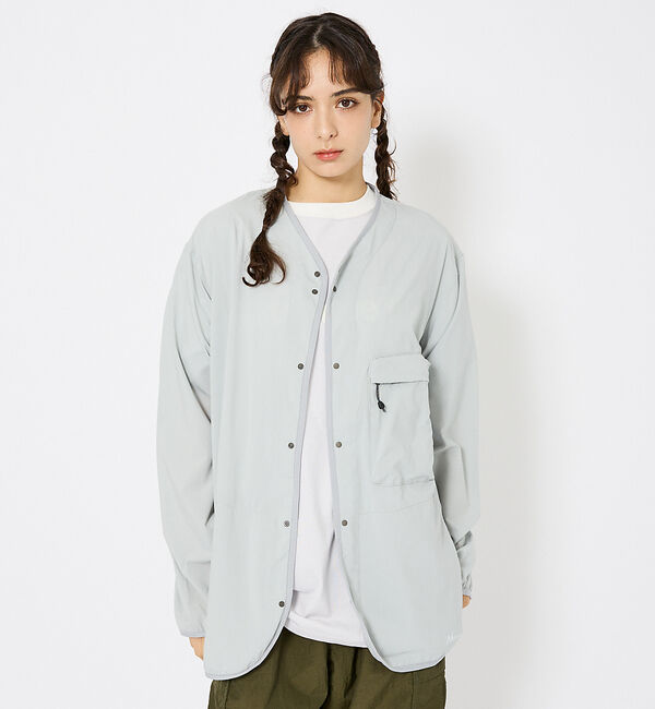 ABAHOUSE「【NANGA/ナンガ】PLC CARDIGAN/ナイロンカーディガン/パッカブル」|カーディガン|