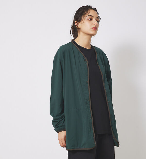 ABAHOUSE「【NANGA/ナンガ】PLC CARDIGAN/ナイロンカーディガン/パッカブル」|カーディガン|