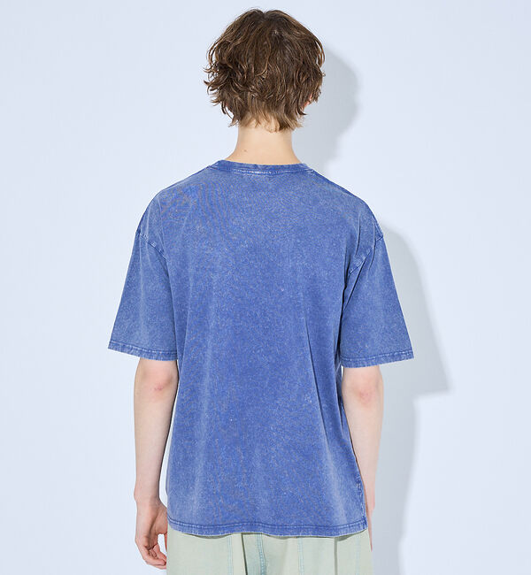 ABAHOUSE「【ピグメント加工】クルーネック半袖Ｔシャツ」|Tシャツ・カットソー|