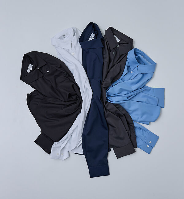 ABAHOUSE「【AH ABAHOUSE】ルーズフィット ロングスリーブシャツ」|シャツ・ブラウス|