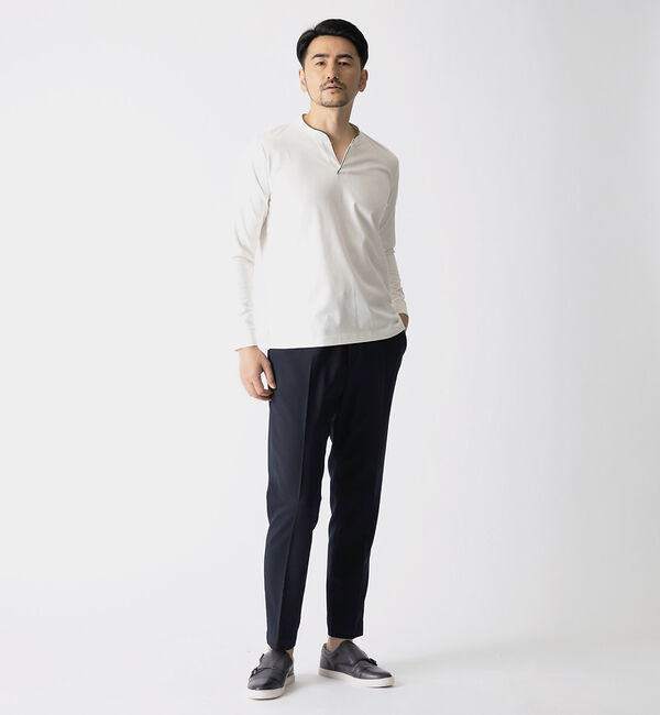 alfredoBANNISTER「【WEB限定】ダブルモンク レザースニーカー」|スニーカー|