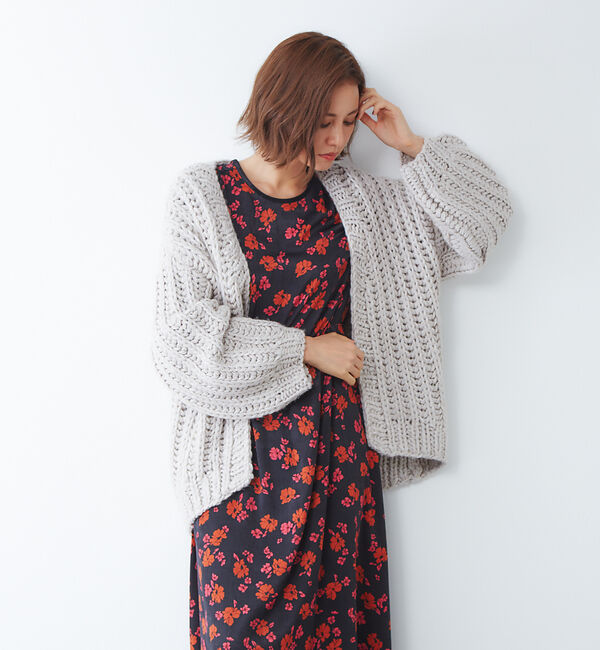 Rouge vif「ハンドニットカーディガン」|カーディガン|