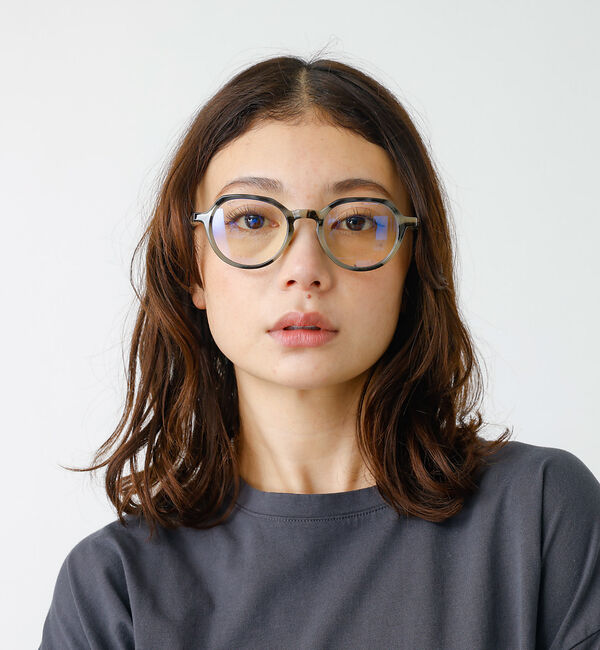 Rouge vif「【LE FOON / ルフォーン】クラウンパントダテメガネ / ブルーライトカッ」|メガネ|