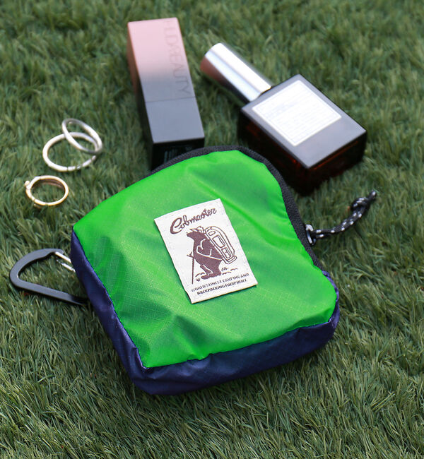 Rouge vif「【COBMASTER】ミニポーチ / コーデュラナイロン / L ZIPウォレッ」|ポーチ|グリーン