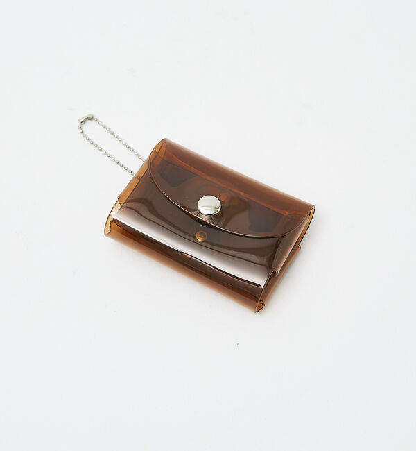 Rouge vif「【FRUIT OF THE LOOM/フルーツ・オブ・ザ・ルーム】PVC折りたた」|ポーチ|ブラウン