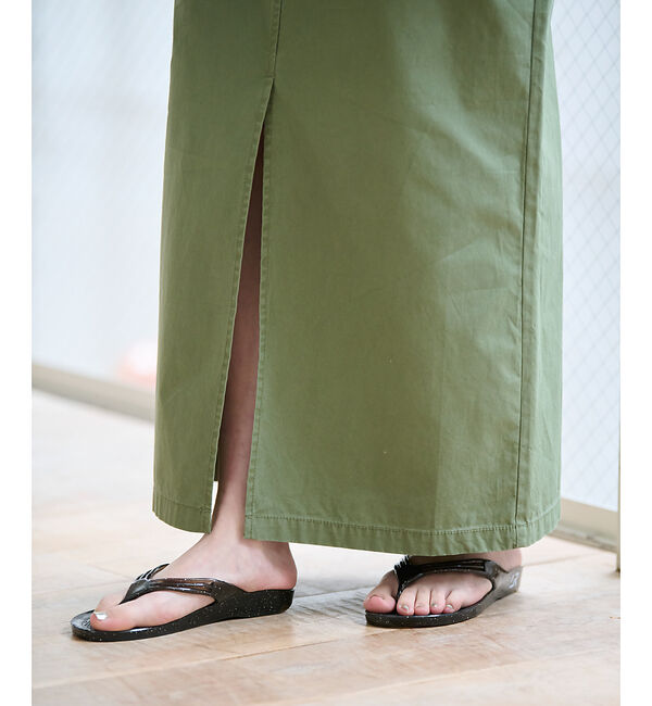 Rouge vif「【MICA&DEAL/マイカアンドディール】ミリタリースカート / スリット /」|スカート|