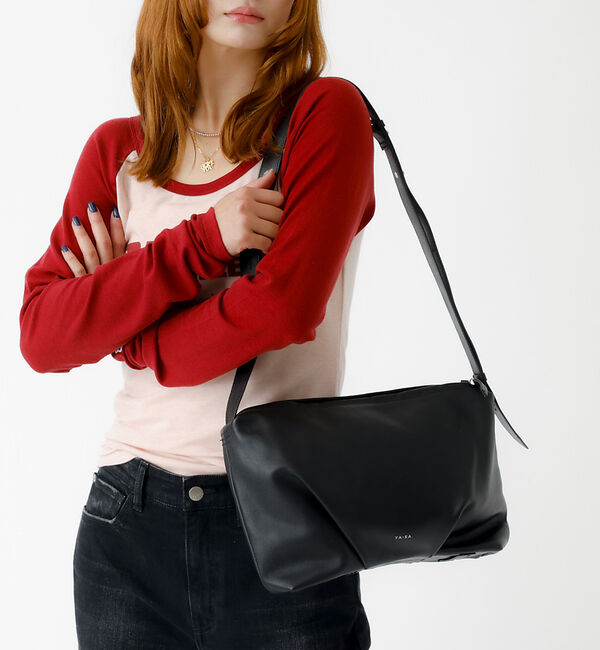 Rouge vif「【YArKA/ヤーカ】折りたたみトートバッグ/Y2406ARB51/ギフト【WE」|ショルダー・メッセンジャー|ブラック