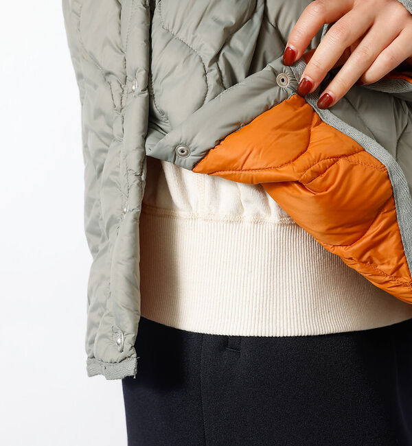 Rouge vif「【TAION / タイオン】ミリタリー クルーネック ダウンジャケット / ソフ」|ダウン|