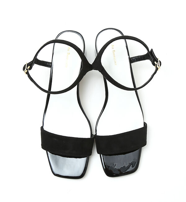 AU BANNISTER「【販売店舗限定】ダブルストラップブロックヒールサンダル」|サンダル|