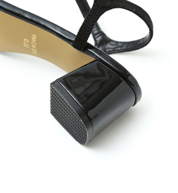 AU BANNISTER「【販売店舗限定】ダブルストラップブロックヒールサンダル」|サンダル|