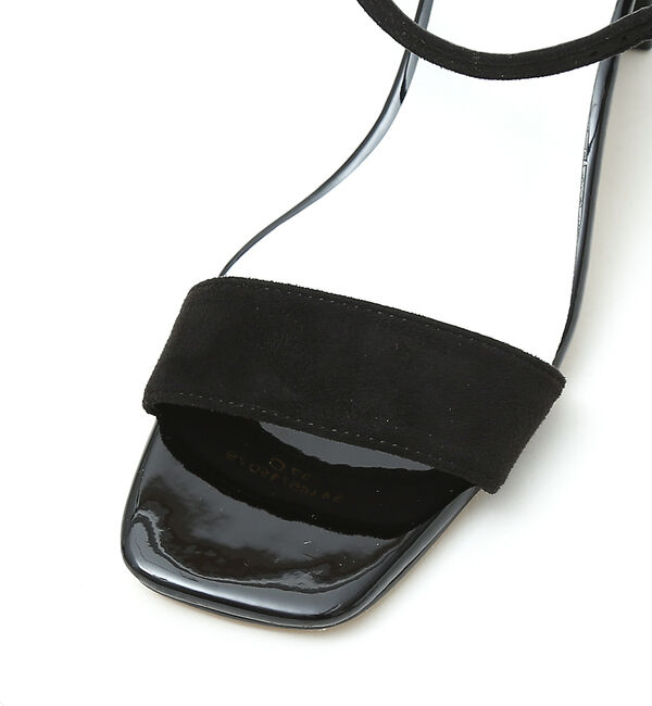 AU BANNISTER「【販売店舗限定】ダブルストラップブロックヒールサンダル」|サンダル|