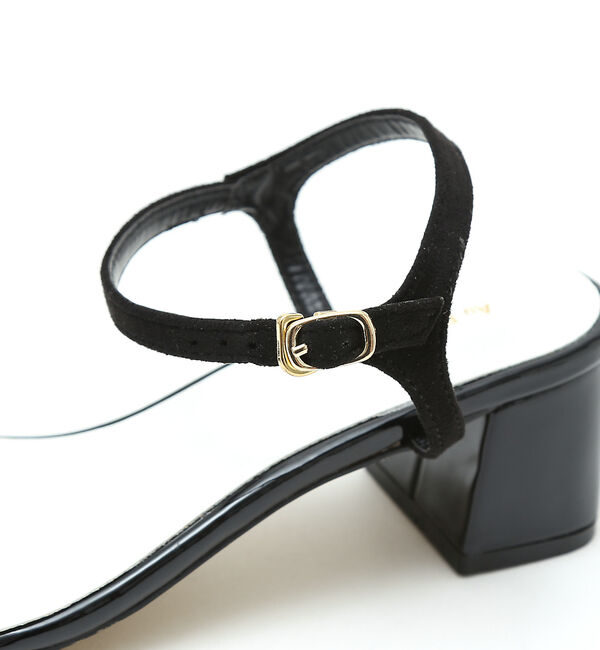 AU BANNISTER「【販売店舗限定】ダブルストラップブロックヒールサンダル」|サンダル|