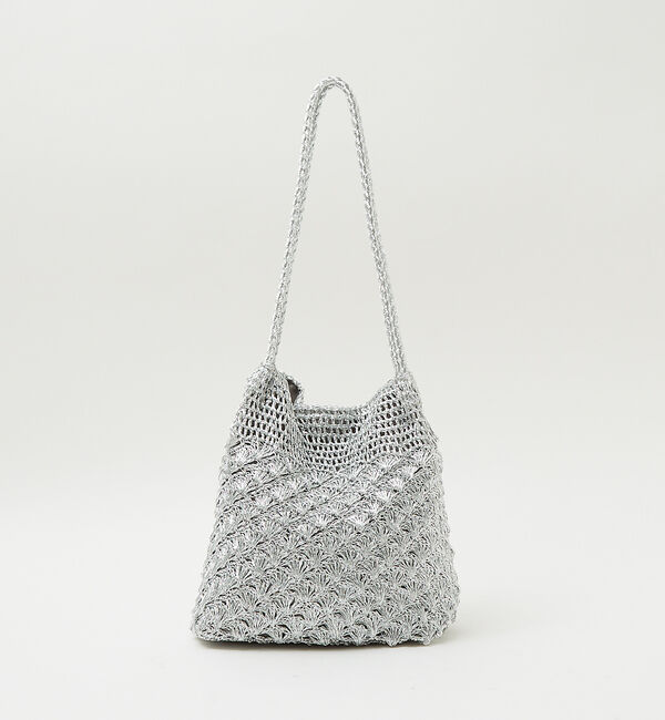 LOWELL things「●SOEUR/マクラメメタリックトートバック」|トートバッグ|