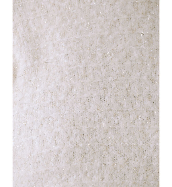 SELFIST「バックオープンラメプルオーバー」|ニット・セーター|