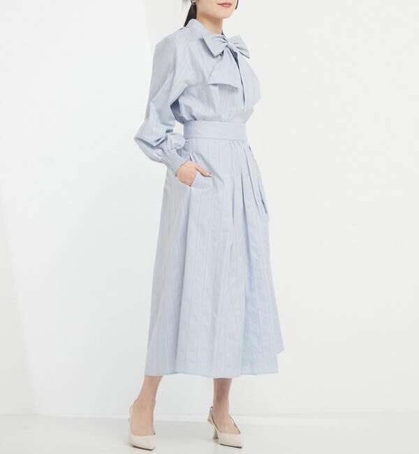 TIARA「リボンフレアスカート」|スカート|