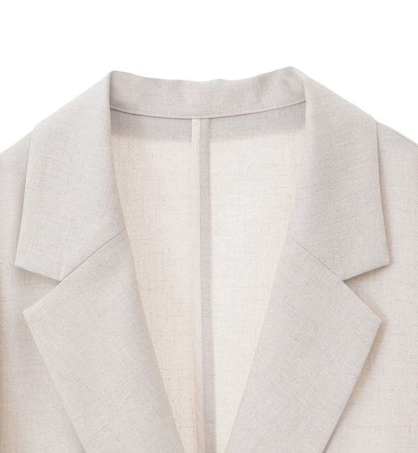 TIARA「リラックステーラードジャケット（セットアップ可）」|テーラードジャケット|