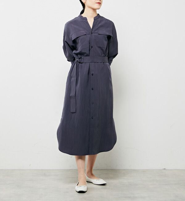 Liesse「フィブリルシャツワンピース」|その他|スミクロ