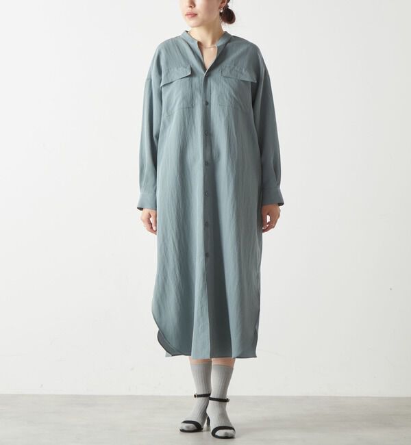 Liesse「フィブリルシャツワンピース」|その他|