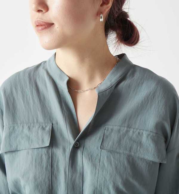 Liesse「フィブリルシャツワンピース」|その他|